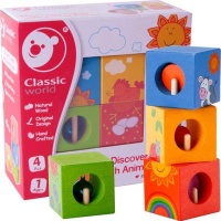 Classic World Discovery Cubes with Animal Puzzle Photo