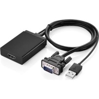 Ugreen VGA & USB to HDMI Converter Photo