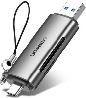 Ugreen USBC-50706 USB-C 3.1 Multi-Card Reader with USB-A Port Photo