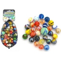 Marbles - Assorted 99 X 16mm & 1 X 25mm Photo