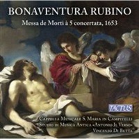 Tactus Bonaventura Rubino: Messa De Morti a 5 Concertata 1653 Photo
