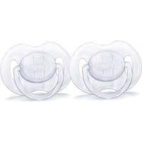 Philips Avent Translucent Soother Twin Pack Photo
