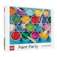 Chronicle Books LEGO® Paint Party 1000-Piece Puzzle Photo
