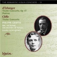Hyperion D'Erlanger: Violin Concerto Op. 17/Poeme/Cliffe: Violin Concerto Photo