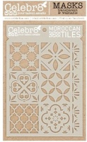 Celebr8 Mask and Stencil Moroccan Tiles Photo