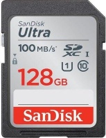 SanDisk ULTRA memory card 128GB SDXC Class 10 UHS-I 128GB 80MB/s UHS-I Cass U1 Photo