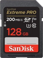 SanDisk Extreme PRO 128GB SDXC UHS-I Class 10 128GB 200MB/s/90MB/s V30 U3 Photo