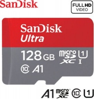 SanDisk Ultra 128GB MicroSDXC UHS-I Class 10 microSDXC A1 Photo