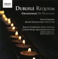 Signum Classics Durufle: Requiem/Grunenwald: De Profundis Photo