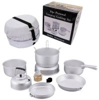 Lifespace 10-Piece Portable Camping Hiking Cook Set Photo