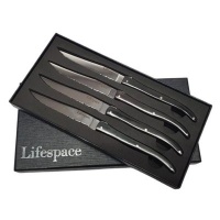 Lifespace 4-Piece 'Laguiole' Steak Knives in a Gift Box Photo