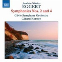 Naxos Joachim Nikolas Eggert: Symphonies Nos. 2 and 4 Photo