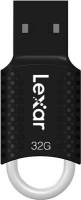 Lexar JumpDrive V40 USB flash drive 32GB Type-A 2.0 Black White 2.0 17.9 x 7.45 44.4 mm 2.6 g Black/White Photo