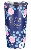 Christian Art Gifts Inc Be Still & Know Stainless Steel Mug - Psalm 46:10 Photo