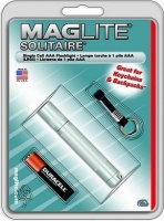 Maglite Solitaire Aaa Hangpack Silver disc Photo