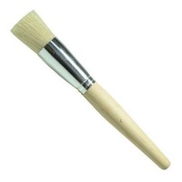 Handover White Bristle Stencil Brush Photo