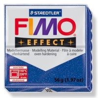 Fimo Staedtler Soft - Glitter Blue Photo