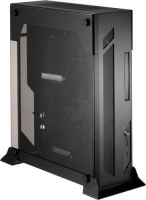 Lian Li Lian-li PC-O6S Slim Wall-Mountable Open-to-Air Case with Tempered Glass Side Panel Photo