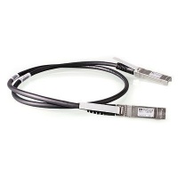 Hewlett Packard Enterprise X242 10G SFP 1m coaxial cable Direct Attach Copper Black to Cable Photo