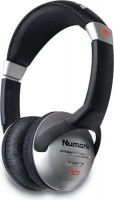 Numark HF125 headphones/headset Head-band Black Silver Professional DJ Headphones 40mm Mylar Drivers 6' Cord Photo