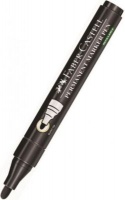 Faber Castell Faber-castell Permanent Marker Black Bullet Point Box Of 12 Photo