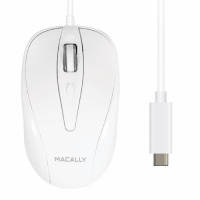 Macally UCTURBO USB-C Ambidextrous Wired Optical Mouse Photo