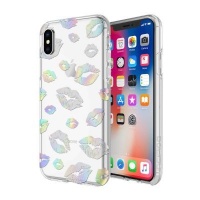 Incipio Design Series Holographic Shell Case for Apple iPhone X - Kiss Photo