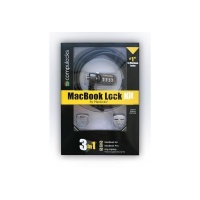 Compulocks 3-in-1 Ledge Combination Lock Kit for MacBook Photo