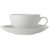 Maxwell Williams Maxwell & Williams White Basics Coupe Cup & Saucer Photo
