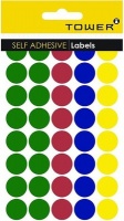 Tower Round Colour Code Labels - Sheets Photo