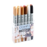 Copic Ciao Twin-Tipped Marker Skin Tones Set Photo