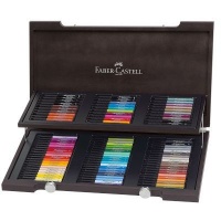Faber Castell Pitt Artist Brush Pen Set in Wood Box Photo