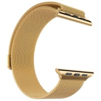 Unbranded Milanese band for Apple Watch 42mm & 44mm - Gold Photo