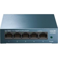 TP LINK TP-LINK LS105G network switch Unmanaged Gigabit Ethernet Blue 5-Port 10/100/1000Mbps Desktop Switch Photo
