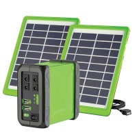 Ellies Portable PV DC Kit with 84W/h Lithium-ion Battery Photo