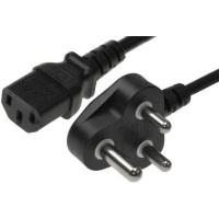 Unbranded 1.5 Meter PC or HDTV Power Cable 3-Pin SA Electrical Plug to Kettle Cord - IEC Plug Photo
