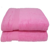 Bunty Elegant 380 Zero Twist Bath Sheet90x150cms Light Pink Home Theatre System Photo