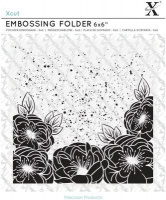 docrafts Xcut Embossing Folder Full Bloom Roses Photo