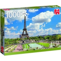 Jumbo Premium Collection Puzzle - Eiffeltower In Summer Paris Photo