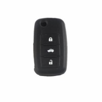 Unbranded Rubber Silicone Case Cover for VW Key Photo