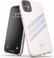 Adidas 36369 mobile phone case 15.4 cm Cover Pink 3-Stripes Holographic Snap Case for iPhone 11 Photo