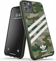Adidas 36376 mobile phone case 16.5 cm Cover Green White 3-Stripes Camo Snap Case for iPhone 11 Pro Max Photo