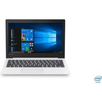 Lenovo IdeaPad S130 White Notebook 29.5 cm 1366 x 768 pixels IntelÂ® CeleronÂ® 4GB LPDDR4-SDRAM 64GB eMMC Wi-Fi 5 Windows 10 Home Tablet Photo