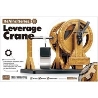 Academy Da Vinci Series 13: Leverage Crane Model Kit Photo