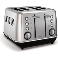 Morphy Richards Evoke 4 Slice Stainless Steel Toaster Photo