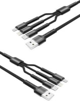 LDNIO 3-In-1 Fast Charging Cable For USB-C Micro-USB & Lightning Photo
