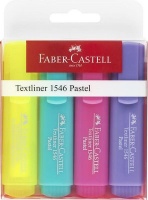 Faber Castell Faber-castell Highlighter Tl 1546 Pastel Wallet Of 4 Photo