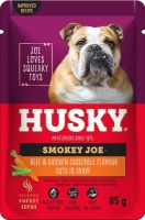 Husky Cuts in Gravy Wet Dog Food Sachet - Beef & Chicken Casserole Flavour Photo