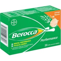 Berocca Performance Effervescent Tablets - Orange Photo