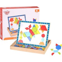 TookyToy Tooky Toy Magnetic Shapes Puzzle Set Photo